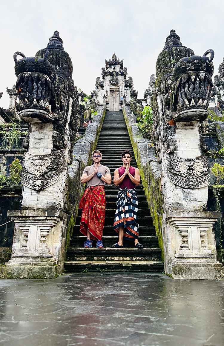 Oscar Jurado in Bali