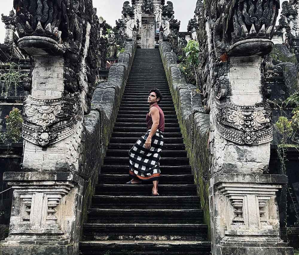 Oscar Jurado in Bali